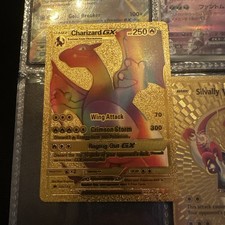 Charizard GX Promo Gold Back – 150/147 – Pokémon Licensed 2020