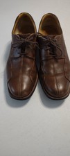 Johnston Murphy Size 10.5 Brown Lace Up Oxford Dress Casual Shoe