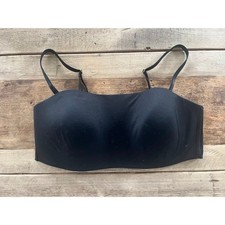 Victoria's Secret Smooth Black MEDIUM DD Love Cloud Wireless Strapless Bra