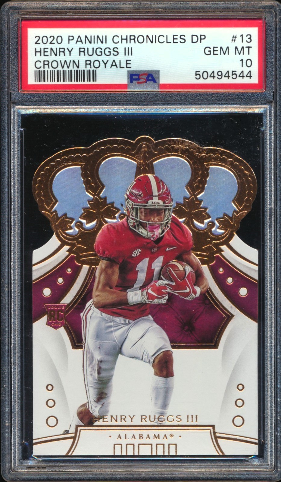 Henry Ruggs III Panini Chronicles Draft Picks Crown Royale #13 Base