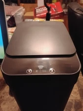 Automatic Trash Can, Touchless Motion Sensor Garbage Can with Lid, Smart 