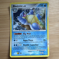 Pokemon TCG Blastoise 2/127 Platinum Holo Rare English Stage 2 130 HP on eBay