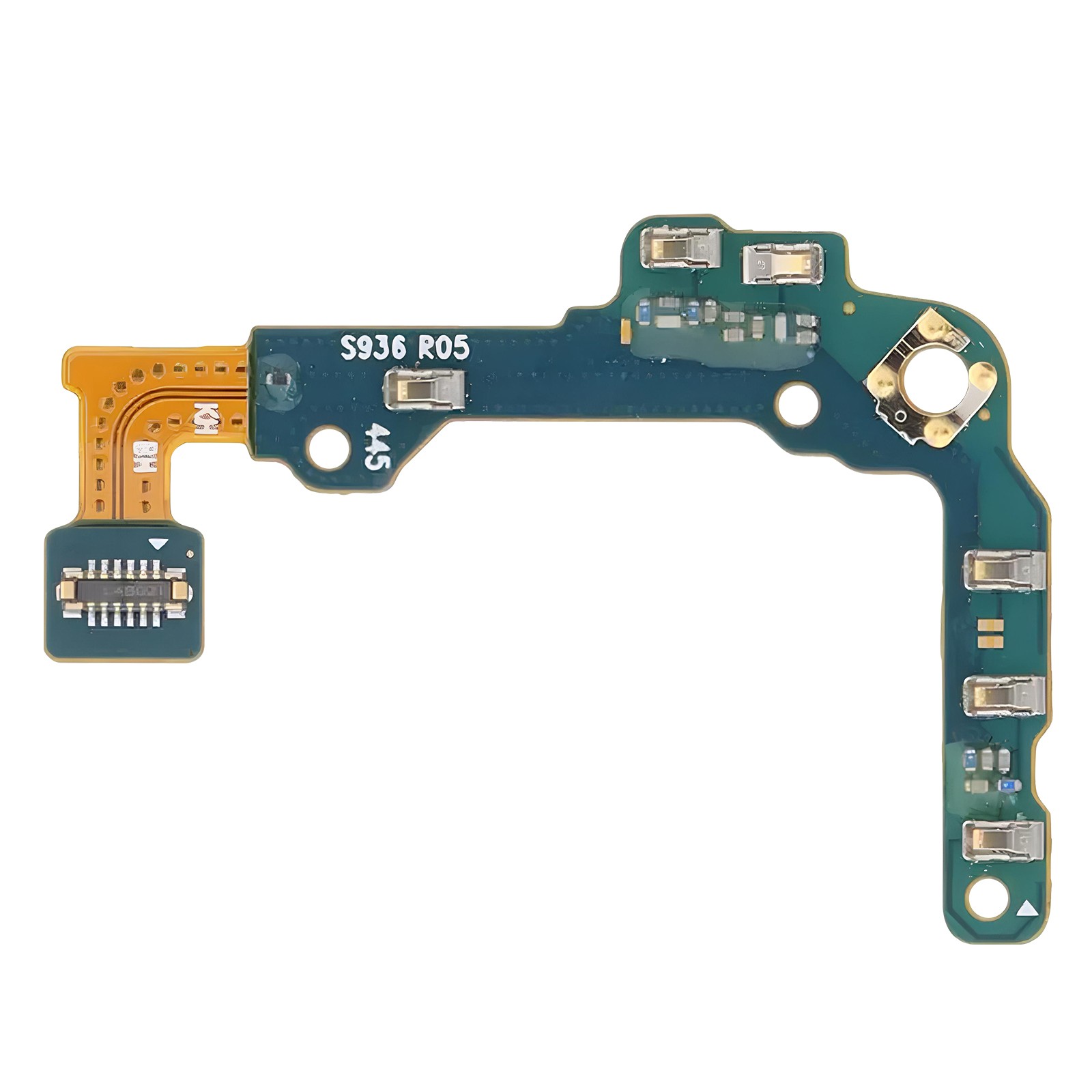 Nappe FRC Galaxy S25 Plus Clappio - Cable Flex Audio Vert de Remplacement