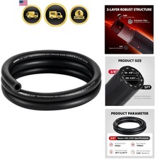3/8" Transmission Oil Cooler Hose 5FT 250PSI SAE J1532