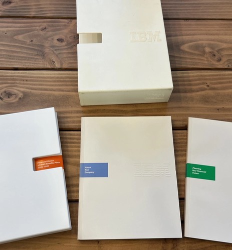 IBM About Your Company, Your Financial Future 1982-1983 Employee Texts Books - Afbeelding 1 van 7
