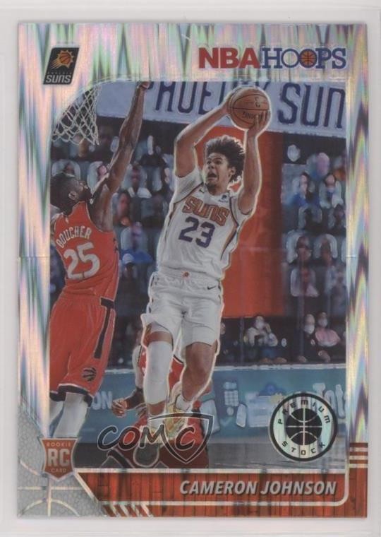 2019-20 Panini NBA Hoops Premium Stock Flash Prizm Cameron Johnson #208 1a1o
