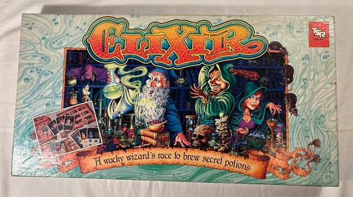 Elixir A Wacky Wizard's Race TSR 1990 Board Game | eBay UK