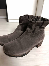 softclox Damen Wildleder Stiefeletten grau EU...