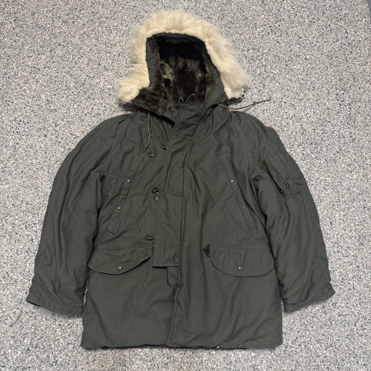 Extreme Cold Weather Jacket In Military Original Period Items