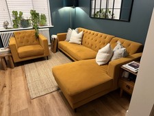 Sofa with chaise from Made