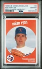 158180523 Nolan Ryan 1989 Baseball Card Magazine #45 Repli-Cards PSA 10