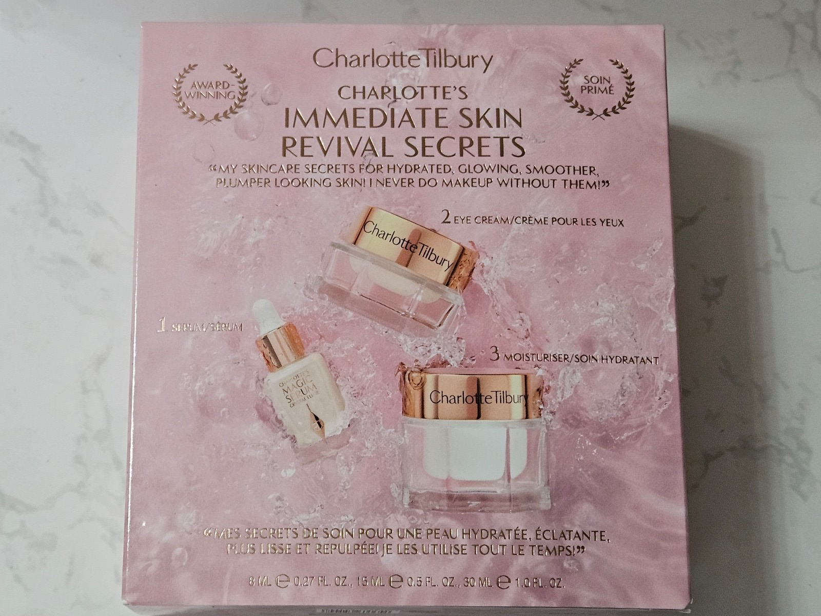 Charlotte Tilbury Immediate Skin Revival Secrets Brand New Genuine