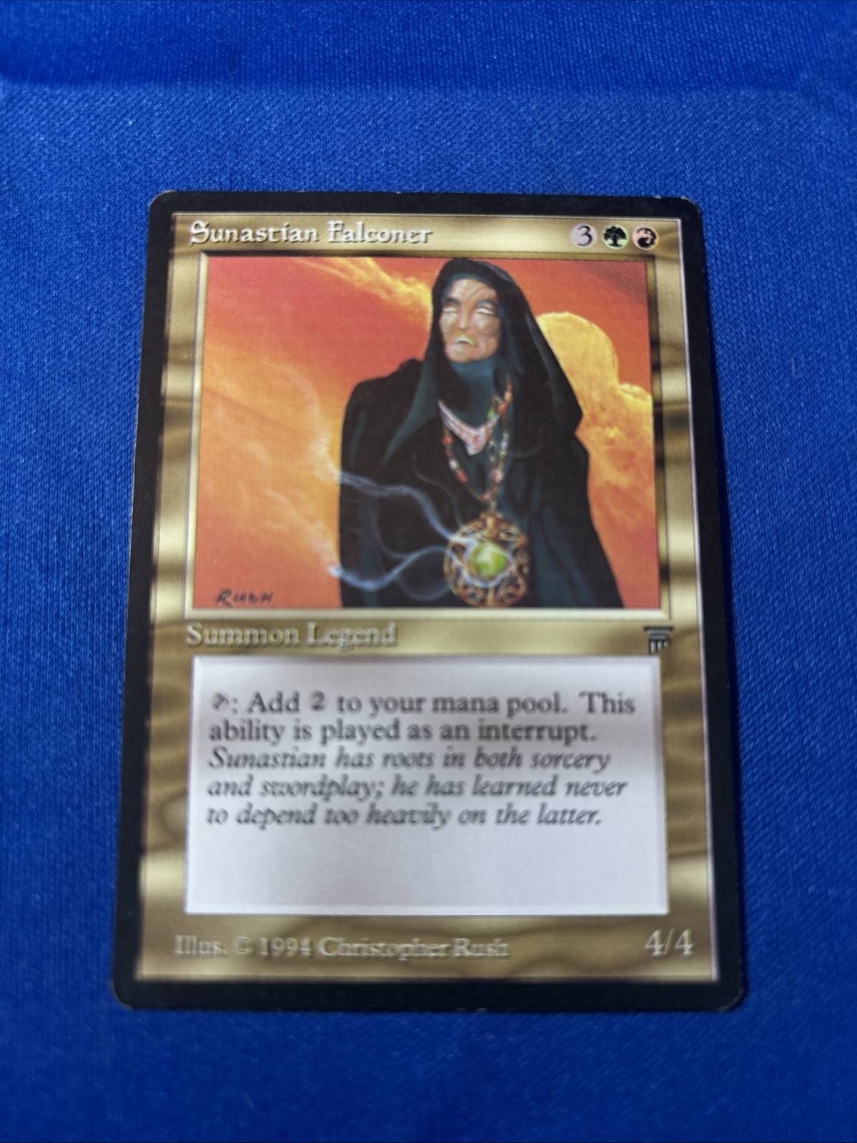 SUNASTIAN FALCONER LP+ Legends vintage mtg Magic fast shipping