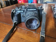 Chinon CM-5 35mm SLR Film Camera  50mm Lens 1:1.9