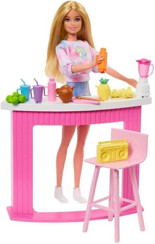 Barbie Accessories Doll House Furniture Smoothie Bar Story Starter HPT54 - Picture 6 of 6