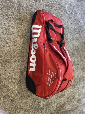 Wilson  Roger Federer Signature Multi Tennis Racquet Team  Carry Back Pack Bag