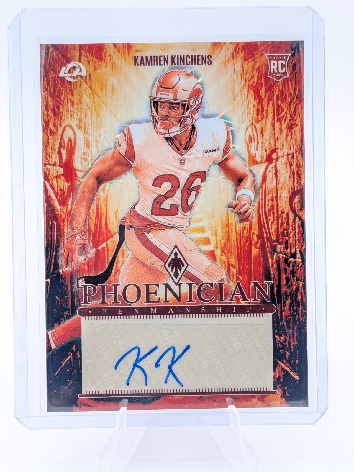 Kamren Kinchens Panini Phoenix Phoenician Rookie Penmanship Autographs #PRPKKS Lazer
