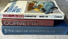 3 Corvette Books: Best of Corvette News, America’s Sports Car, Chilton’s 1963-79