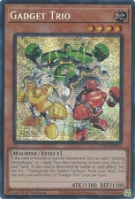 Yugioh! Gadget Trio - MP25-EN061 - Prismatic Secret Rare - 1st Edition Near Mint