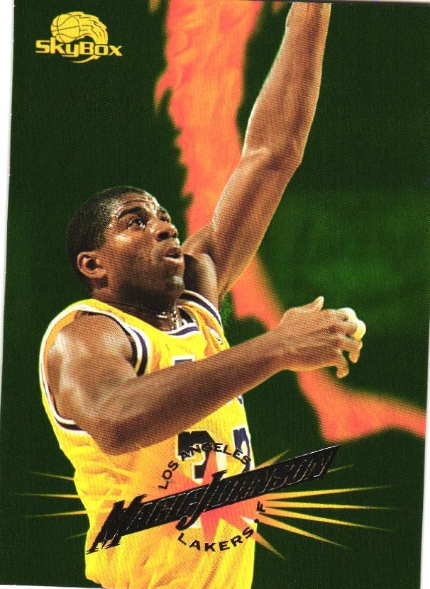 1995-96 SkyBox Premium #301 Magic Johnson