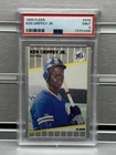 Fleer 1989 Ken Griffey Jr Rookie Card #548 PSA 9 Mint Seattle Mariners