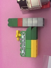 19 Pcs Comp Lego Duplo 5545 Thomas The Tank Engine Stanley At Waterton Train Set