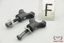 2018 Indian Springfield 1" Handlebar Riser Mount Clamp Set BLACK