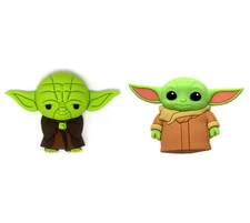 Star Wars Yoda and Mandalorian The Chld 3D Kitchen Refrigerator Fridge Magnet 