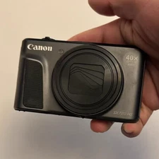 Canon SX720 HS Digital Camera Time Lapse Touch Screen with Accessories Black