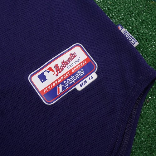 Troy Tulowitzki 2007 Colorado Rockies Authentic World Series Cool Base Jersey - Picture 9 of 9