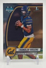 Chandler Rogers ROOKE CARD 2024 1st Bowman U Chrome #41 Cal Golden Bears 