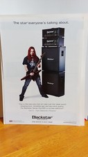 BLACKSTAR GUITAR AMPLIFIERS GUS G. 2013  PRINT AD 11 X 8.5