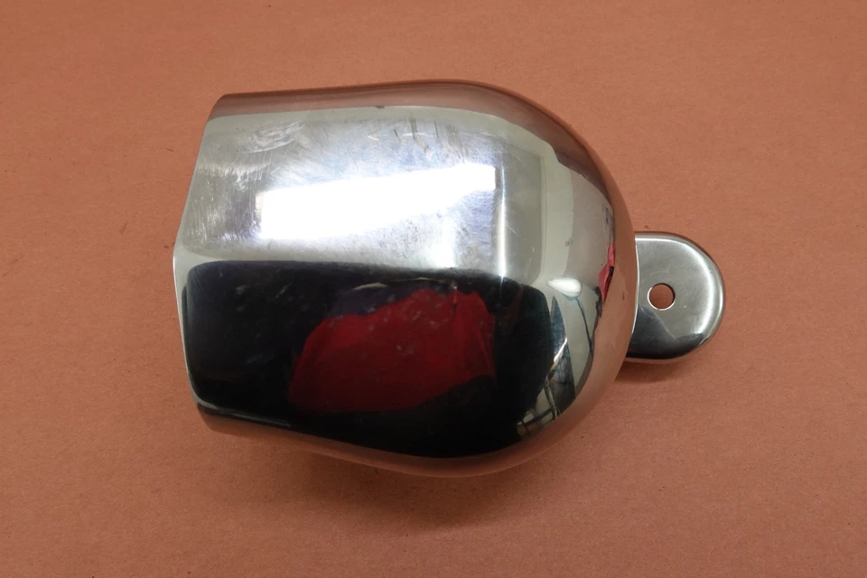 2005-2006 Harley Davidson FXDWGI Dyna широкий скользящий хромированный гудок сигнал - Изображение 4 из 4