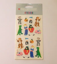 Mrs. Grossman's Lot of 3 Sheets Brand New Package ~Trick or Treaters~ Stickers