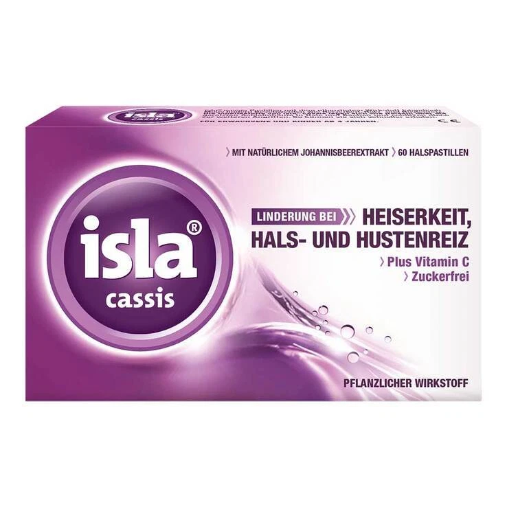 isla® cassis Pastillen · 60 St · PZN 03397699