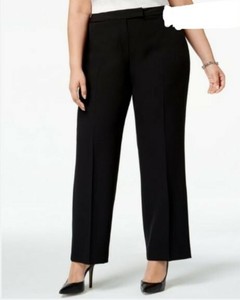 size 24 black trousers