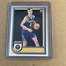 2022-2023 Panini Hoops CHRISTIAN BRAUN ROOKIE CARD RC #251 Denver Nuggets A-44