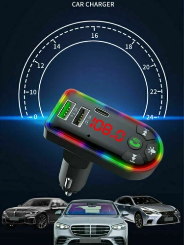 Car Bluetooth 5.0 MP3 Player FM Transmitter Radio 3.1A Fast Charger Adapter Lots - Bild 4 von 9