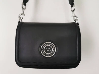 Sac messenger cuir noir MARC JACOBS - Photo 1/4