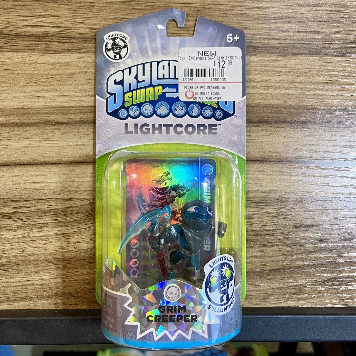 Skylanders SWAP FORCE Character Figure: GRIM CREEPER LightCore (blue Base - Foto 11