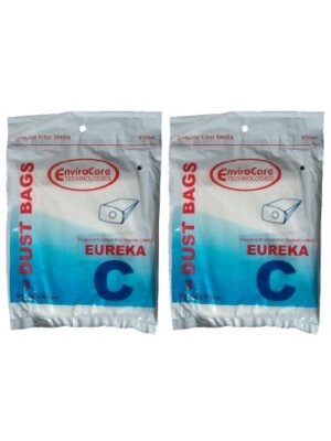 6 Eureka C Allergy Mighty Might canister Vacuum Bags, White Westinghouse, Floors