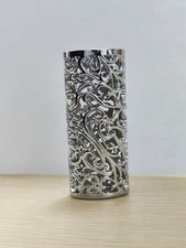 New 1Pc Metal Hollow Pattern Lighter Cover for BIC J6 Lighter Cover Case Shell