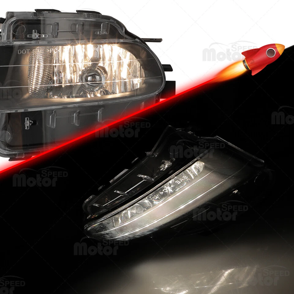 Luces antiniebla para Lexus GS 300 350 430 450H 460 2006-2011 luces de conducción lente transparente Foto 4 de 4