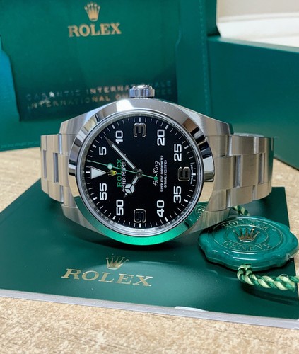 Rolex Air-King 116900 40mm Black Dial Unworn Box & Papers 2022 - Picture 6 of 7
