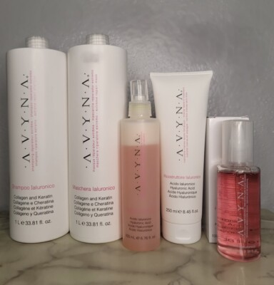 AVYNA ialuronico 1 liter 5pc set Hair Repair Bundle