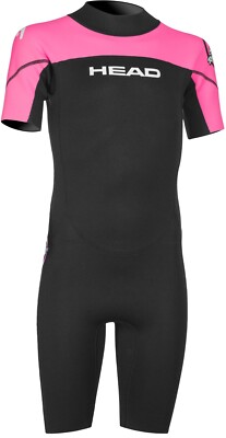 Neopren Shorty für Schwimmen, Tauchen, Wassersport, HEAD SEARANGER, black/pink