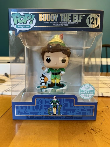Funko Pop! Digital Buddy the Elf with Arctic Puffin GRAIL #121 LE 999