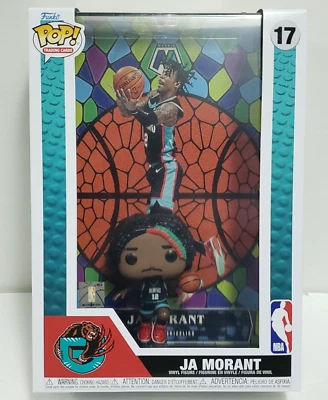 JA MORANT - Memphis Grizzlies - Funko POP #17 Vinyl NBA Figure w/ Panini Mosaic