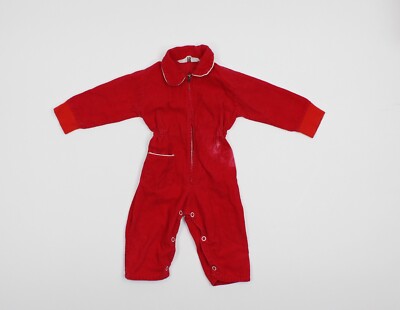 Vintage Montgomery Ward  Baby Corduroy Toddler Suit 12 months