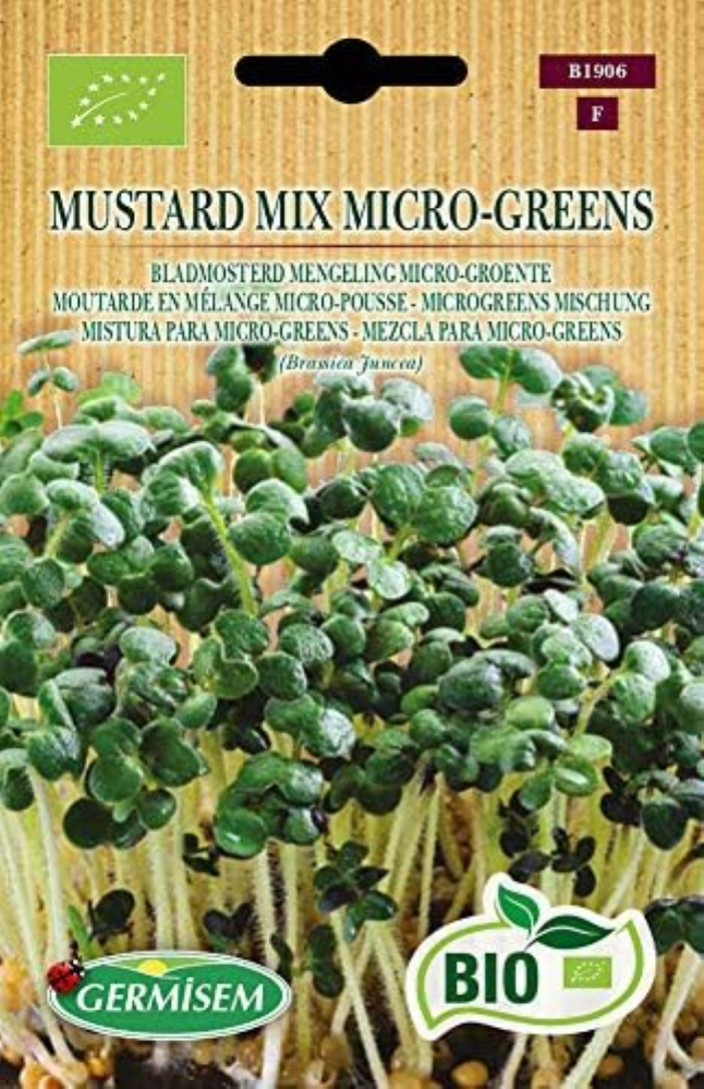 Biologico Mustard Mix Micro-Greens Semi 10 g